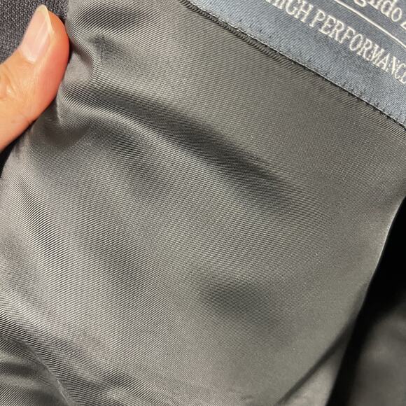 Ermenegildo Zegna Wool Blazer Sport Coat Men 48L Black High Performance 3 Button - Picture 14 of 16